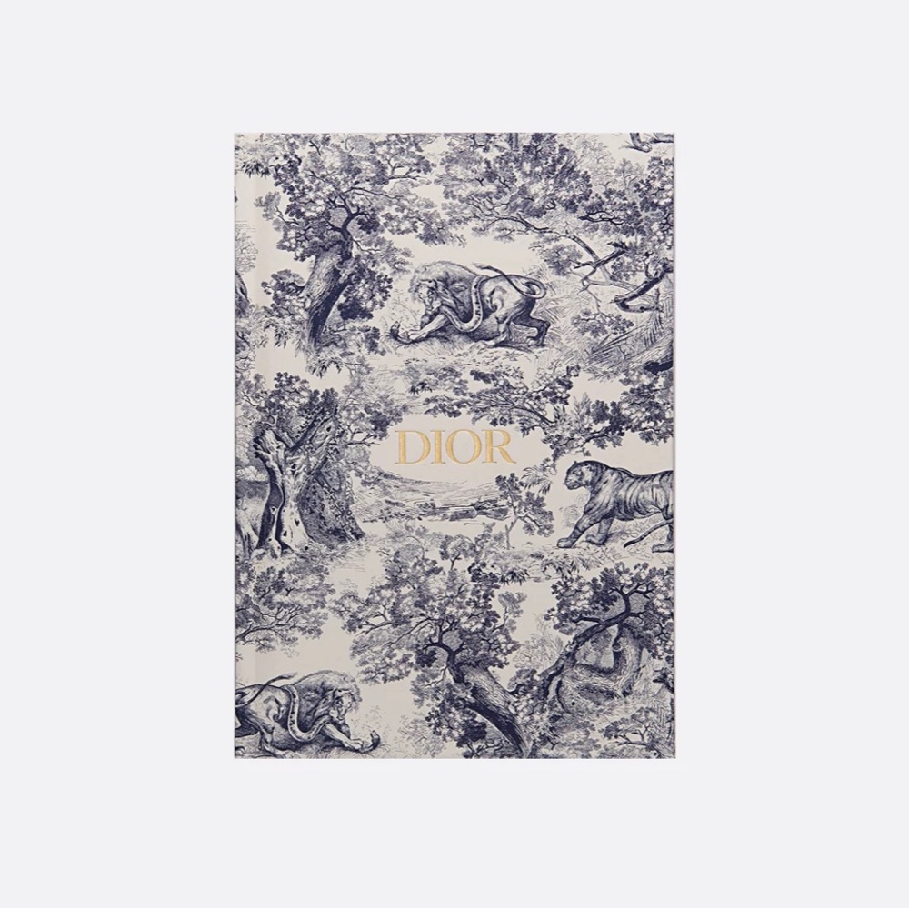 Dior Dark Blue / Gray Notebook